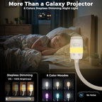 MAPALED HD Galaxy Star Projector and Night Light