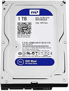 Western Digital WD10EZEX 1TB Blue HDD (Renewed)