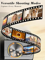 NBDDIGITAL True 5K 64MP Point-and-Shoot Digital Camera