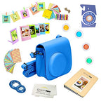 Fujifilm 879726 Instax Mini 9 Camera Bundle Cobalt Blue