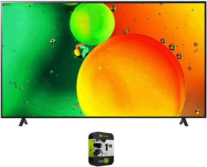 LG E9LG65NANO75UQA 65-Inch 4K NanoCell Smart TV Bundle