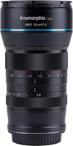 Sirui 24mm f/2.8 Anamorphic E Mount Lens