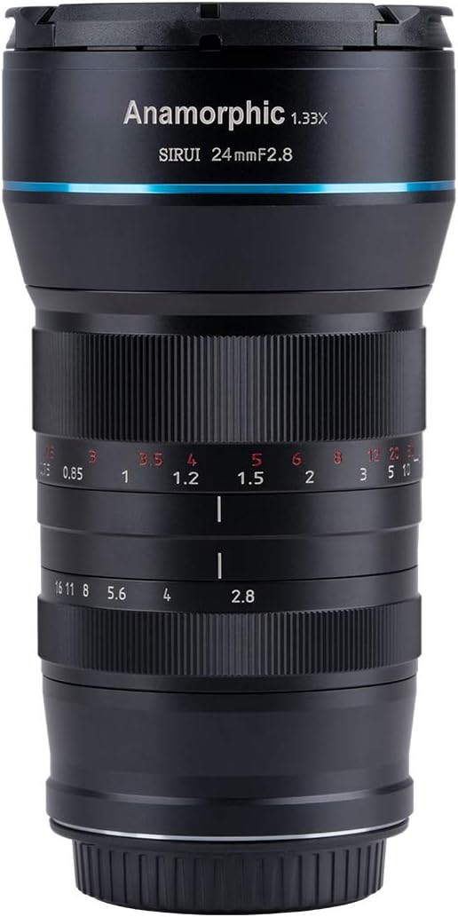 Sirui 24mm f/2.8 Anamorphic E Mount Lens — main product image