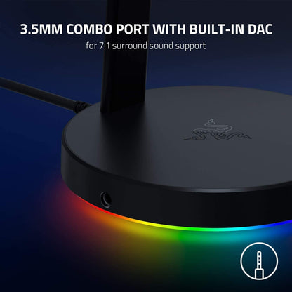 Razer RC21-01510100-R3M1 Base Station V2 Chroma RGB Headset Stand