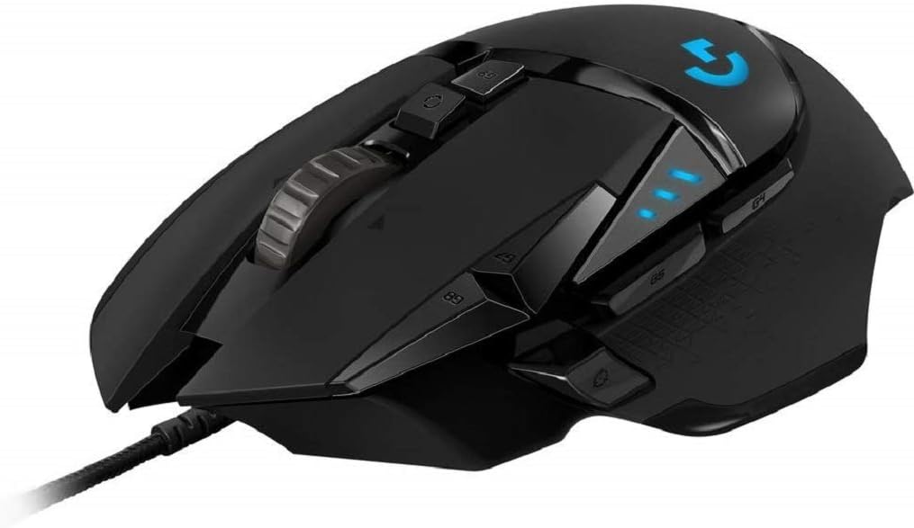 Logitech G502 HERO 25K Gaming Mouse (Renewed)