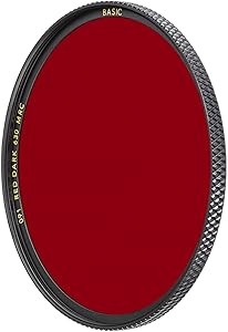 B+W 1102706 86mm Basic Black & White Dark Red Filter — main product image
