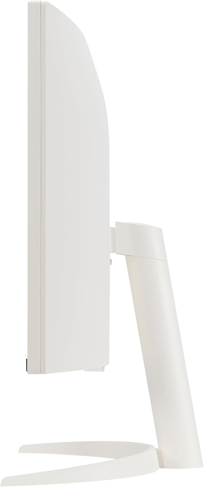 LG 34SR60QC-W 34-Inch Curved MyView Smart Monitor