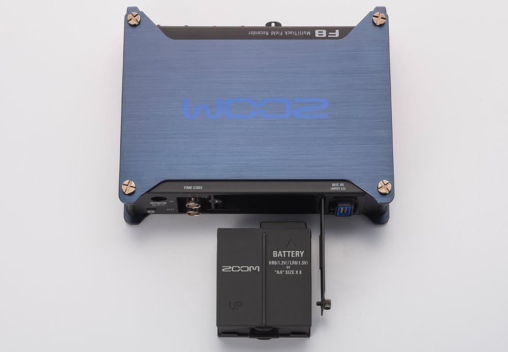 Zoom F8 MultiTrack Field Recorder for Filmmaking