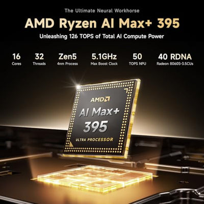 NIMO 16-inch Ryzen AI Max+ 395 Linux Developer Laptop