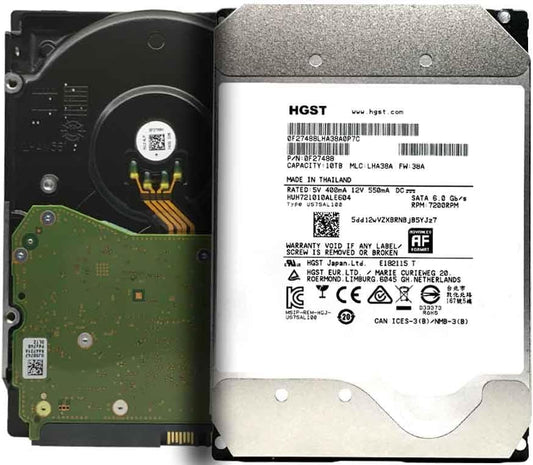 Hitachi HUH721010ALE604 Ultrastar He10 10TB SATA HDD Renewed