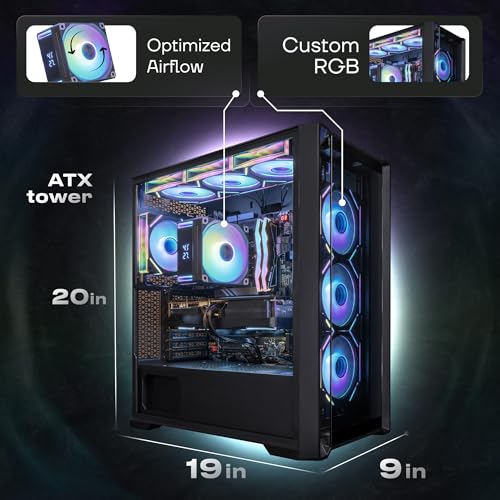 HYPER CYBER NOVA Ryzen 9 Gaming Desktop with RTX 5060 Ti — main product image