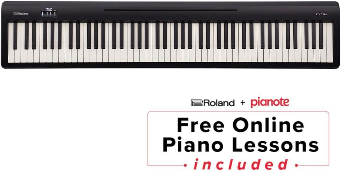 Roland FP-10 88-Key Digital Piano Bundle