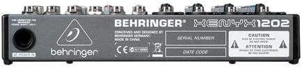 Behringer Xenyx 1202 8-Channel Analog Audio Mixer
