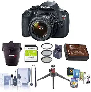 Canon EOS Rebel T5 DSLR Camera Bundle USA