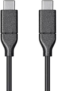 Monoprice 127909 2m USB-C to USB-C 5A Cable — main product image