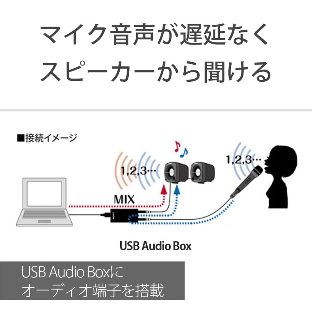 Sony ECM-PCV80U USB Condenser Microphone for PC