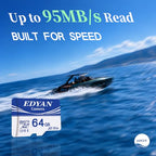 EDYAN 64GB microSDXC Card Camera Series 2-Pack