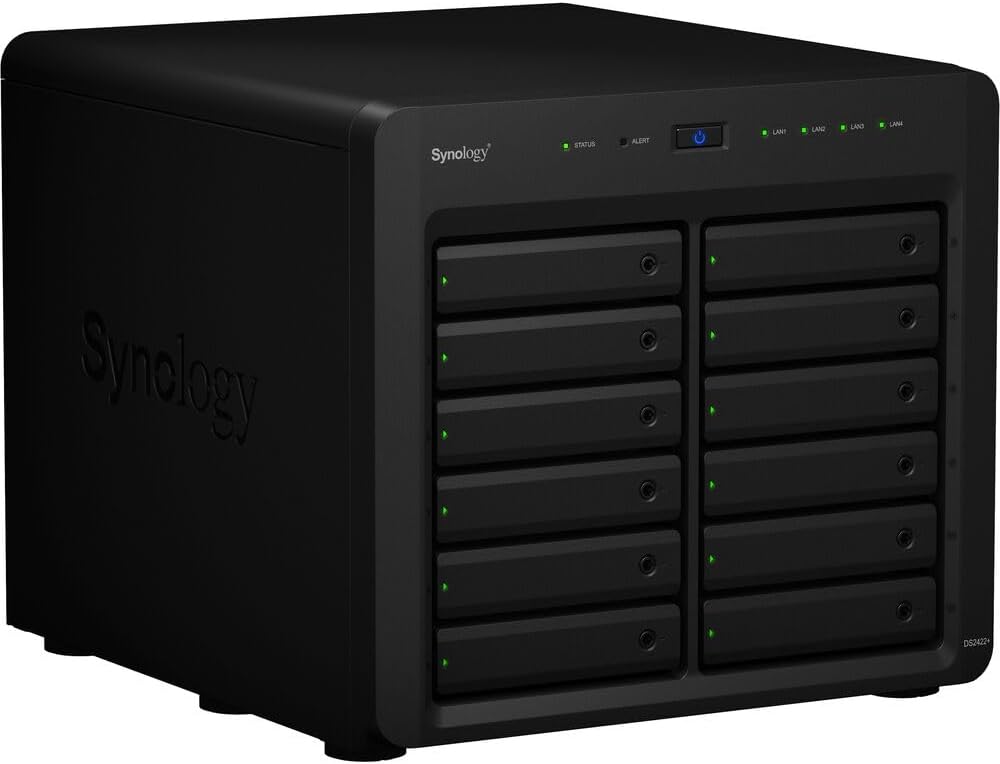 Synology DS2422+ DiskStation NAS Server 240TB