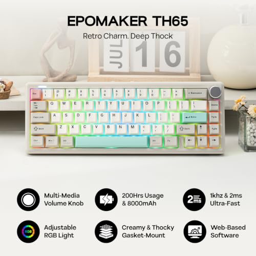 EPOMAKER TH65 Wireless 65% Hot-Swappable Mechanical Keyboard — main product image