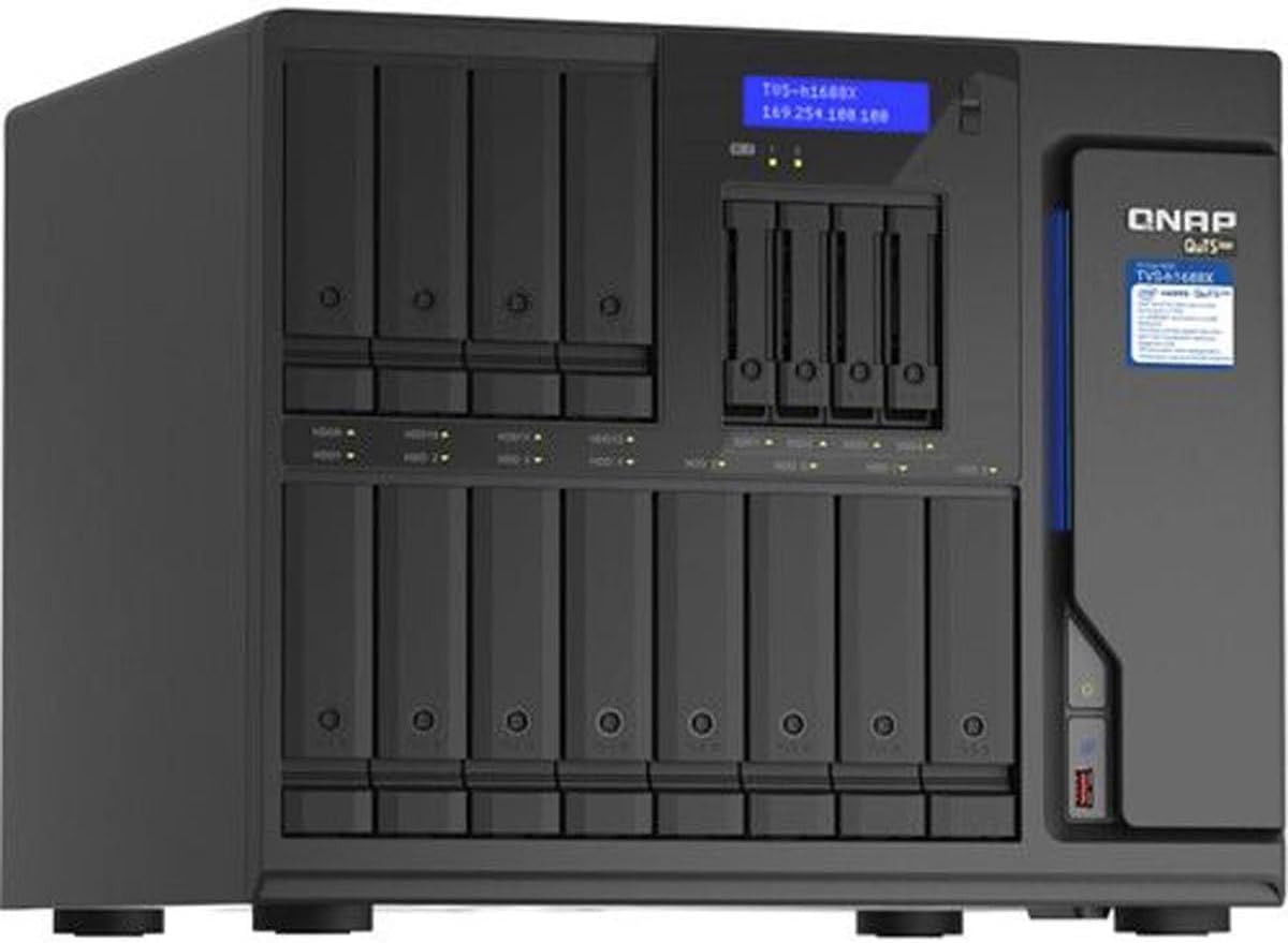 QNAP TVS-h1688X-W1250-32G Xeon 16-Bay Media NAS