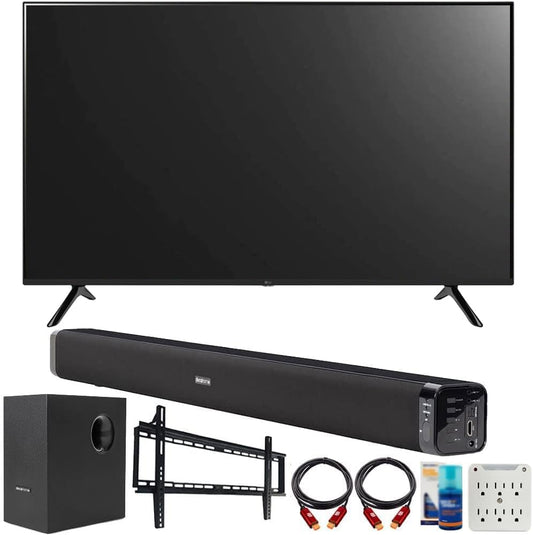 LG E10LG70UQ7590PUB 70" 4K UHD Smart TV Bundle