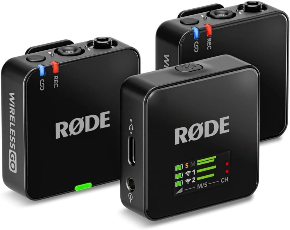 Rode WIGOGEN3 Wireless GO Gen 3 Microphone Bundle