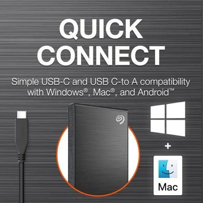 Seagate STKZ5000400 One Touch 5TB External Hard Drive