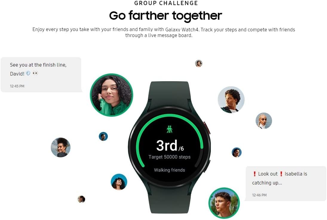 Samsung Galaxy Watch4 44mm GPS Bluetooth LTE Renewed