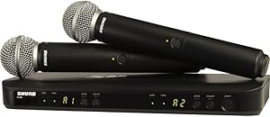 Shure BLX288/SM58-H9 UHF Wireless Dual Vocal Microphone System — main product image