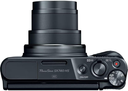 Canon PowerShot SX740 HS 40x Zoom Digital Camera Bundle Renewed