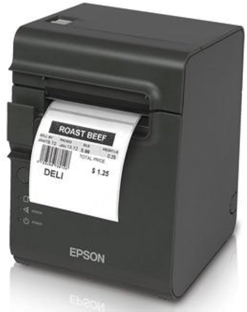 Epson C31C412A7651 TM-L90 Plus Linerless Thermal Receipt Printer — main product image