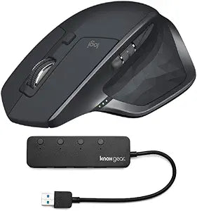 Logitech MX Master 2S Wireless Mouse with USB Hub
