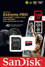 SanDisk SDSQXCY-128G-GN6MA 128GB Extreme Pro Micro SD Card
