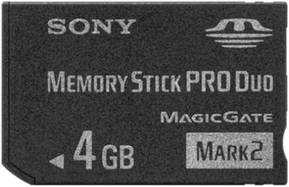 Sony FBA_MSM-T4 G 4GB Memory Stick Pro Duo Mark 2