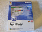Microsoft FrontPage 2002 Web Design Software (Old Version)