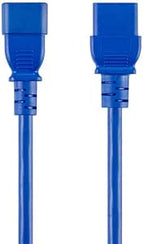 Monoprice 140046 6ft Blue IEC C14 to C19 Power Cord