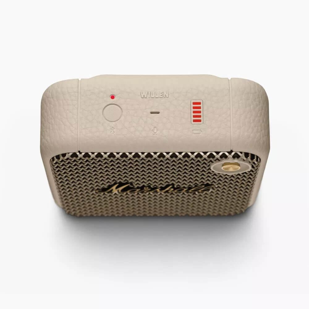 Marshall 1006294 Willen Cream Portable Bluetooth Speaker
