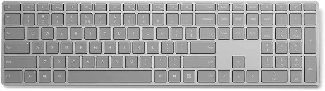 Microsoft 9463515000 Surface Bluetooth Keyboard US International QWERTY - Grey