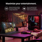 MNN 15.6-Inch Ultra-Slim FHD Portable IPS Monitor