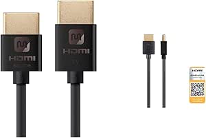 Monoprice 114196 HDMI Active Cable & 124188 HDMI Cable Bundle