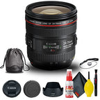 Canon 6313B002 EF 24-70mm f/4L IS USM Lens Kit