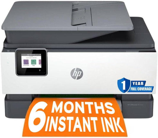 HP OfficeJet 9012e Renewed All-in-One Printer: Ink Included