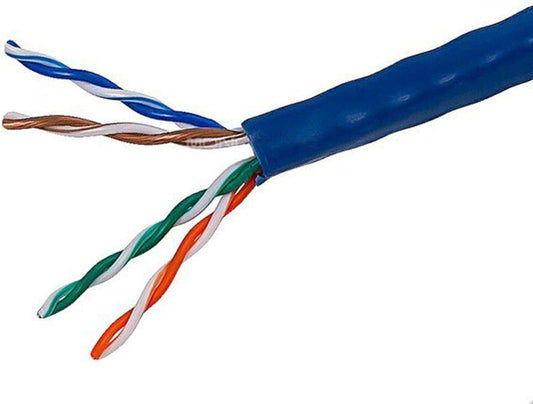 Monoprice 113680 Cat5e Ethernet Bulk Cable 250ft Blue
