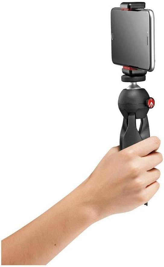 Manfrotto MKPIXICLAMP-BK PIXI Mini Tripod Smartphone Clamp