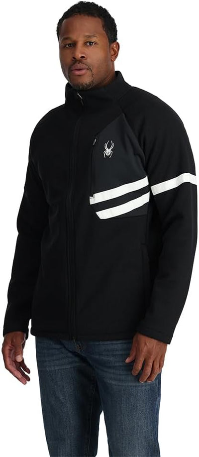 Spyder 38A485318 Men's Wengen Bandit Full Zip Fleece Jacket
