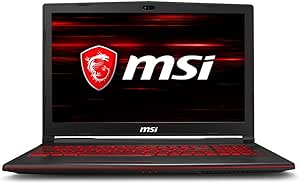 MSI GL63 9SDK-610 Gaming Laptop i7 GTX 1660 Ti 256GB SSD 1TB HDD