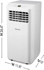 Hisense AP0522CR1W 5000 BTU Portable Air Conditioner (Renewed)