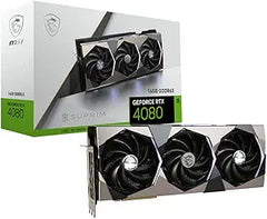 MSI RTX 4080 16GB SUPRIM Gaming Graphics Card