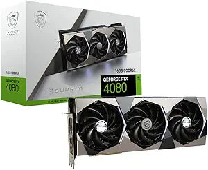 MSI RTX 4080 16GB SUPRIM Gaming Graphics Card — main product image