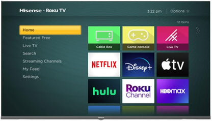 Hisense 32H4030F3 32-Inch Smart LED TV with Wall Mount, Renewed